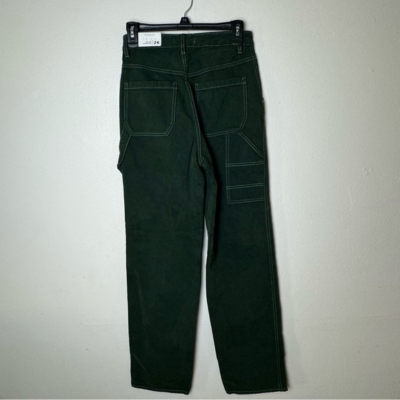 PacSun Ocean Green '90s Boyfriend Carpenter Pants - Picture 7 of 12